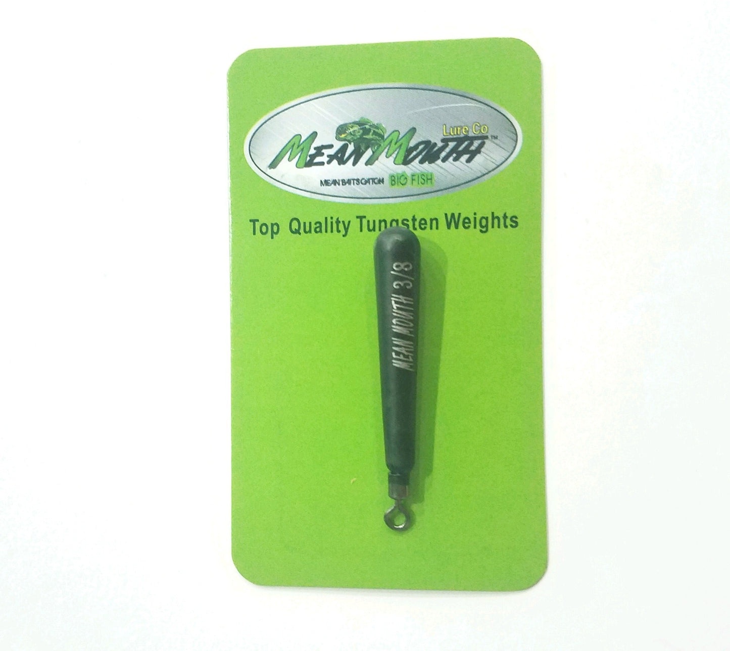 Mean Mouth | Loop Eye Skinny Tungsten Drop Shot Weights