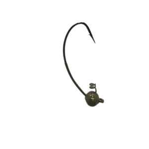 Shakey Head Jigs Green Pumpkin 3 Pack