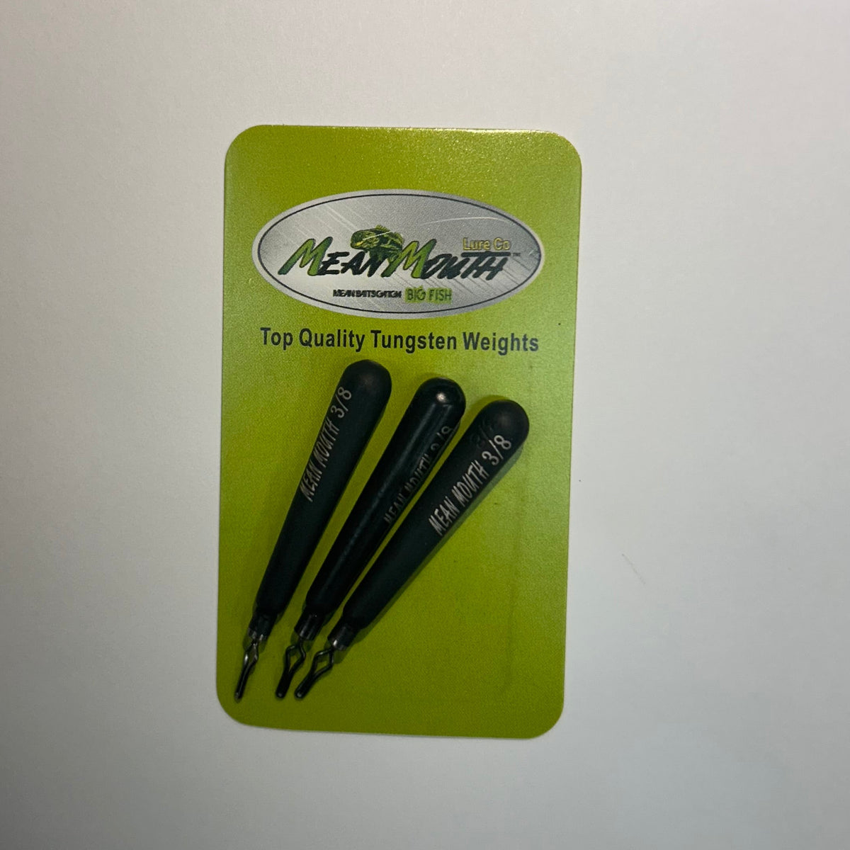 Mean Mouth | Skinny Cinch On Drop Shot Tungsten Weights