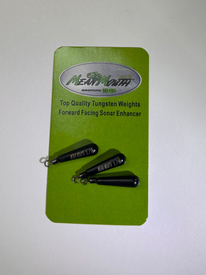 Mean Mouth | Loop Eye Skinny Tungsten Drop Shot Weights