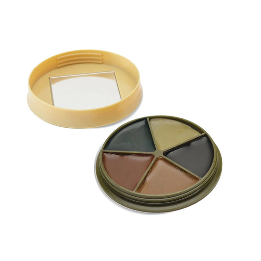 HME | 5 Color Camo Face Paint Kit w\ Mirror