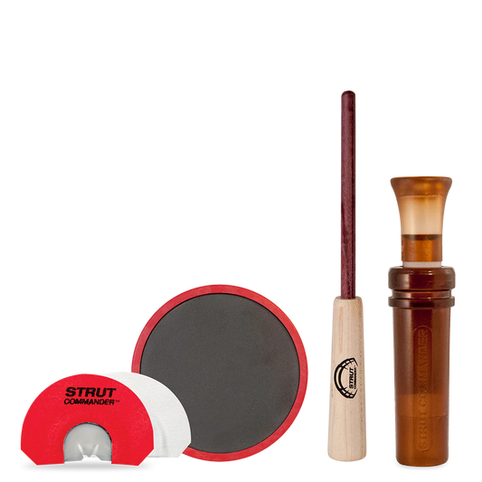 Duck Commander | Strut Commander Turkey Call - Sunrise Starter Kit