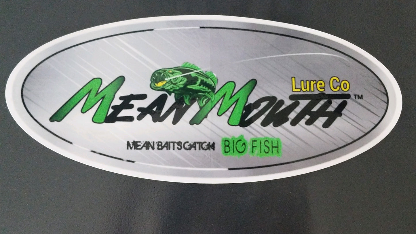 Mean Mouth Lure Co Sticker